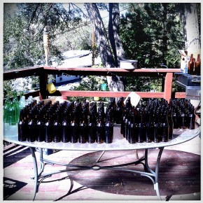Organizing bottles Organizing bottles