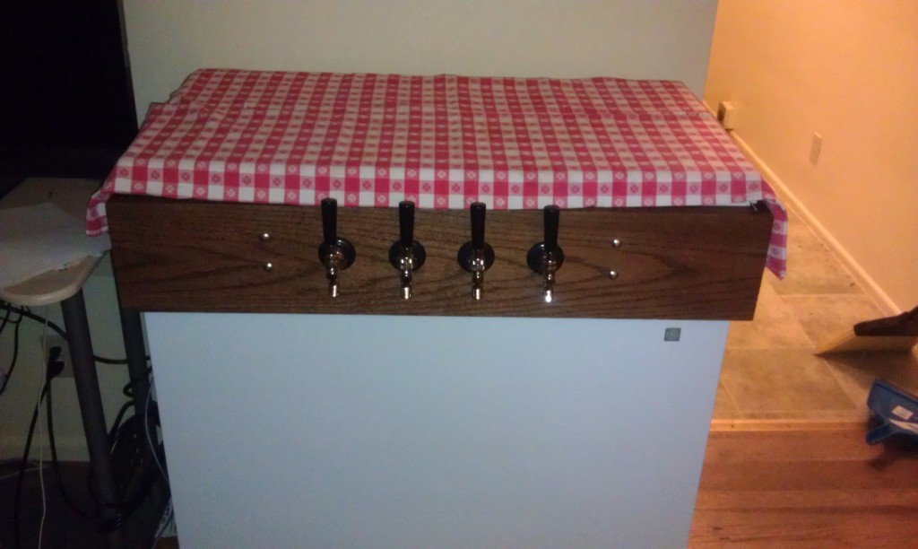 A Complete Kegerator Fat Grey Tom's Cider